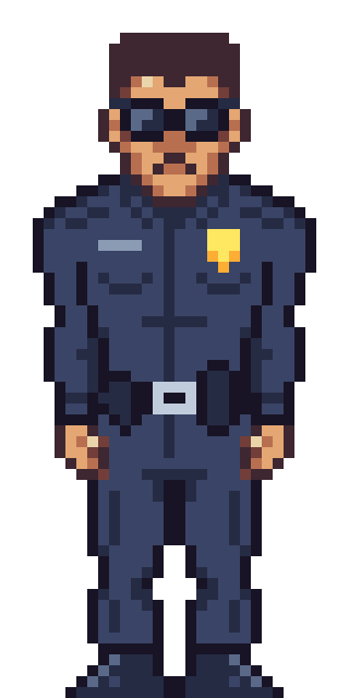 A cop.
