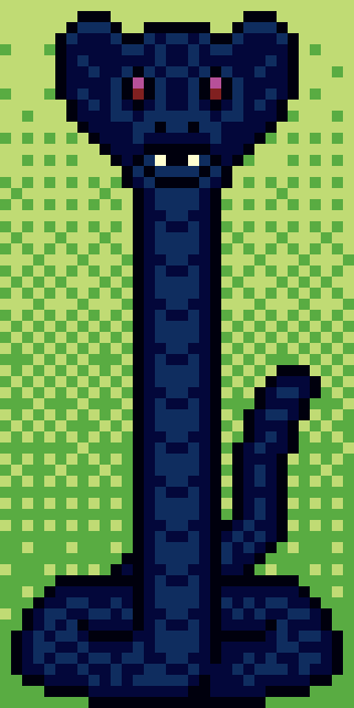 A snake god.