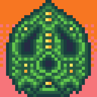 A weird skull.